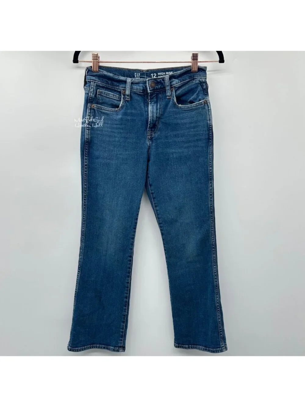 Gap Teen High-Rise Vintage Style Boot Jeans Size 12